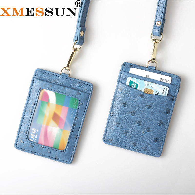 Monogrammed Handkerchief - XMESSUN Tempat Kartu Lanyard Bermotif Burung