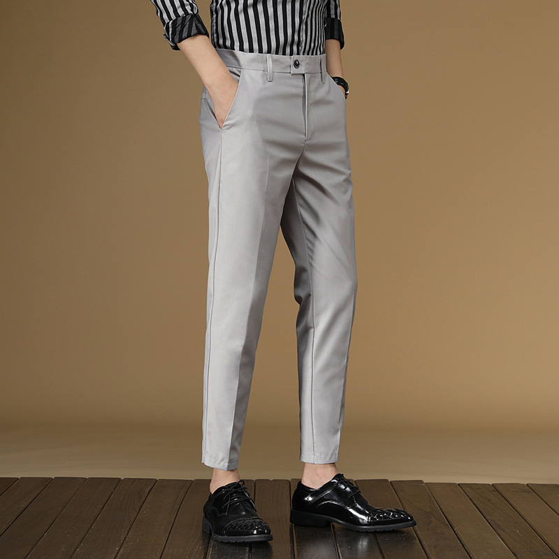Men Formal Wear Summer - Celana Setelan Musim Panas Pria Merah