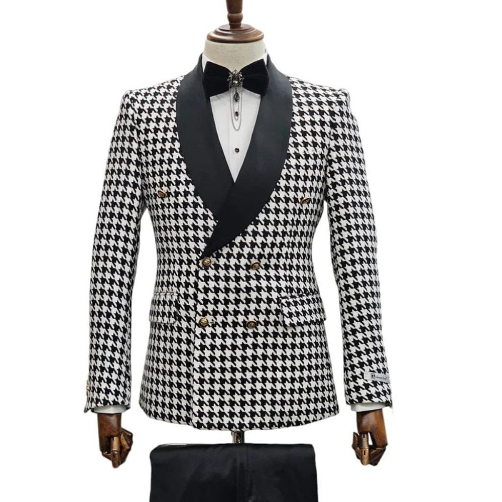 Men Formal Wear Wedding Guest - Setelan Pria Vintage Chic 2 Potong