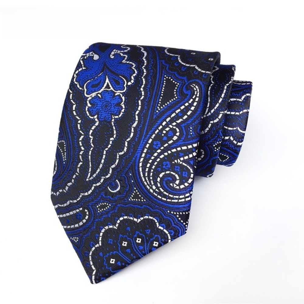 Men'S Formal Wear Accessories - Dasi Mewah Motif Paisley Bunga, Aksesoris