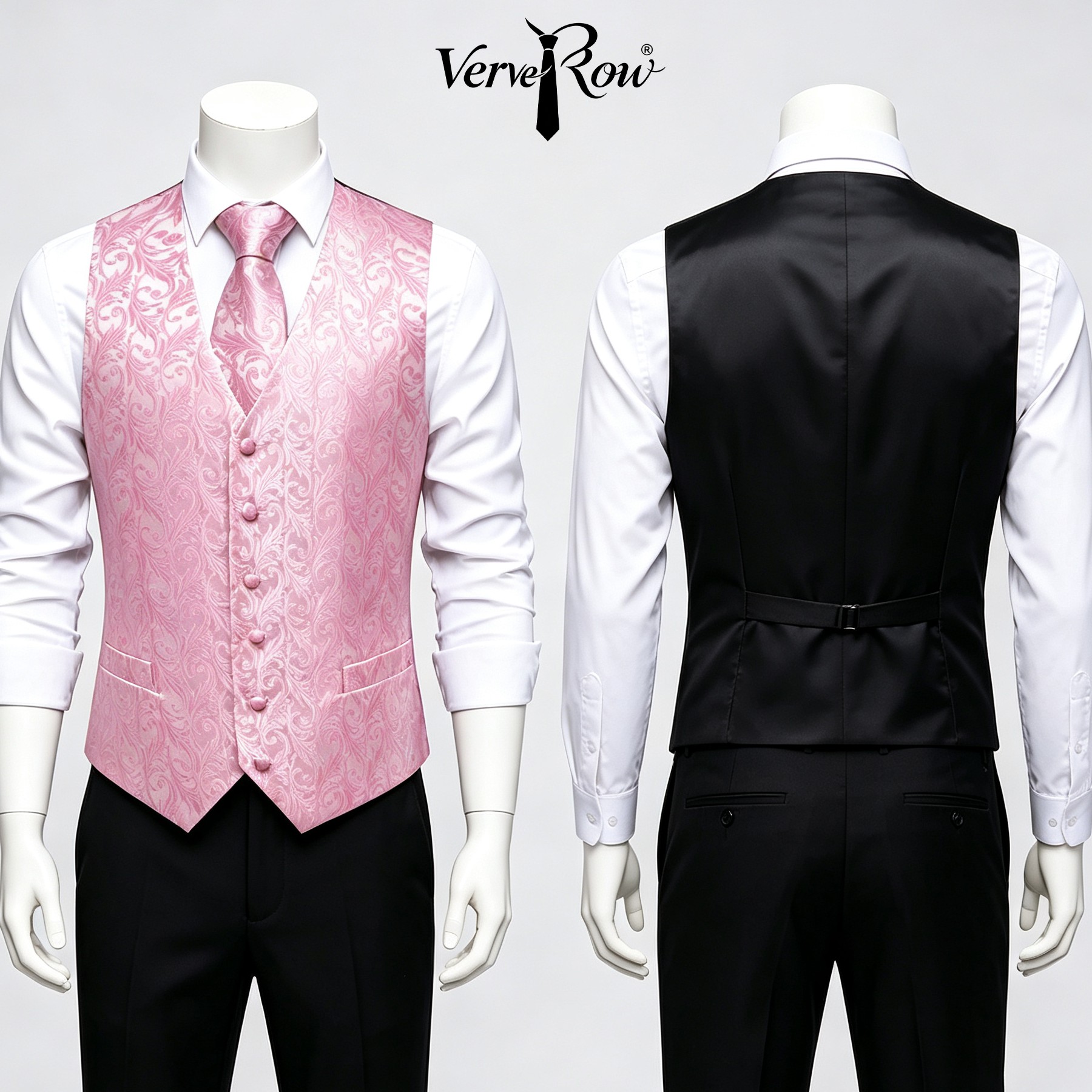 Men'S Formal Wear Accessories - Aksesori Setelan Tiga Potong Dasi Merah