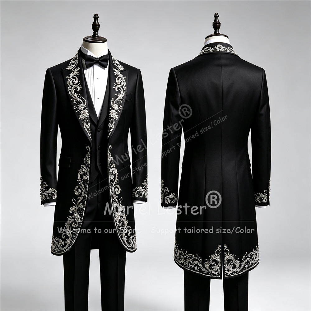 Formal Wear For Men In Wedding - Jas Tuxedo Pernikahan Pria Mewah, Setelan