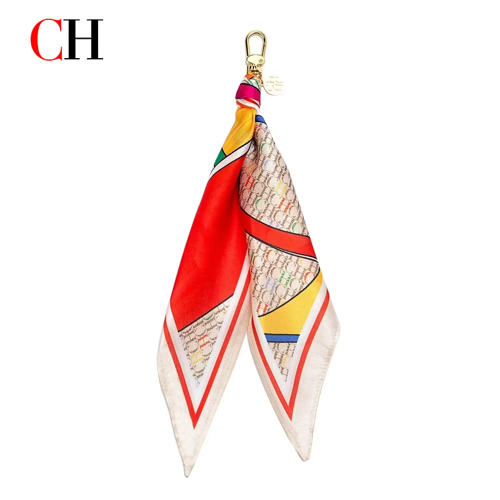 Gantungan Kunci Syal CH, Akses - Monogrammed Handkerchief ulasan dan harga