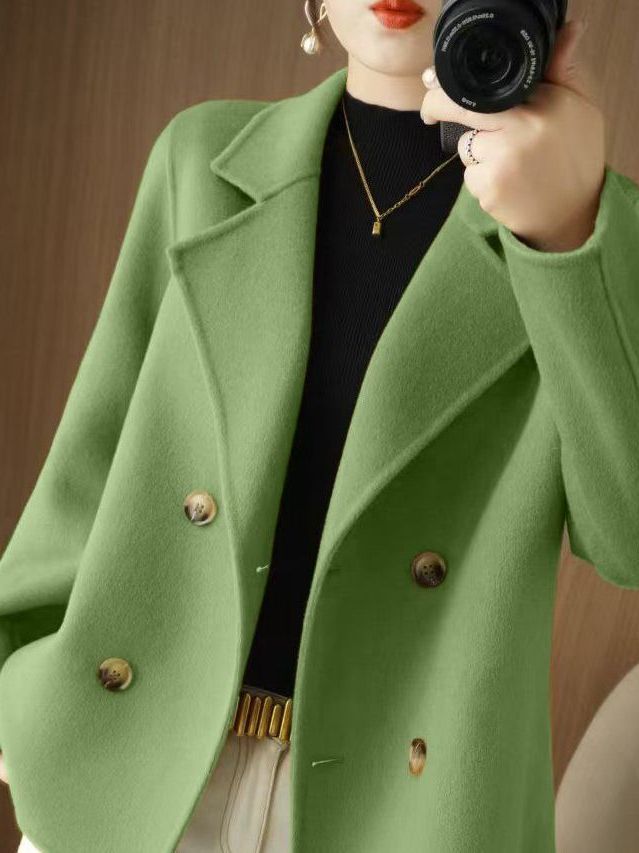 Mantel Wol Tebal Trendy untuk  - Wool Suit Jacket ulasan dan harga