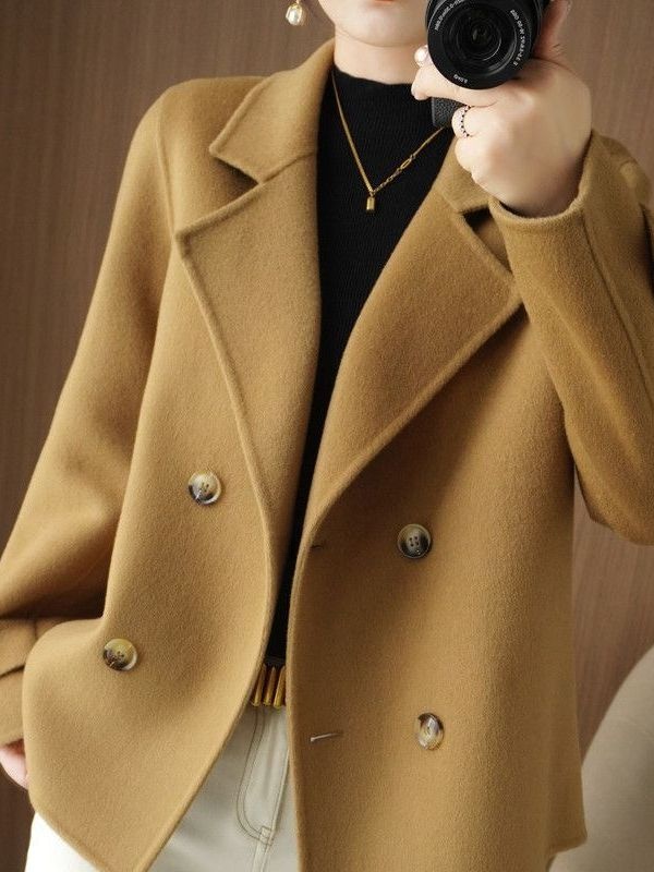 Mantel Wol Tebal Trendy untuk  - Wool Suit Jacket ulasan dan harga