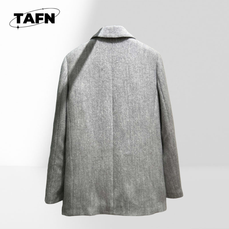 Blazer Kotak-kotak Klasik Wani - Wool Suit Jacket ulasan dan harga
