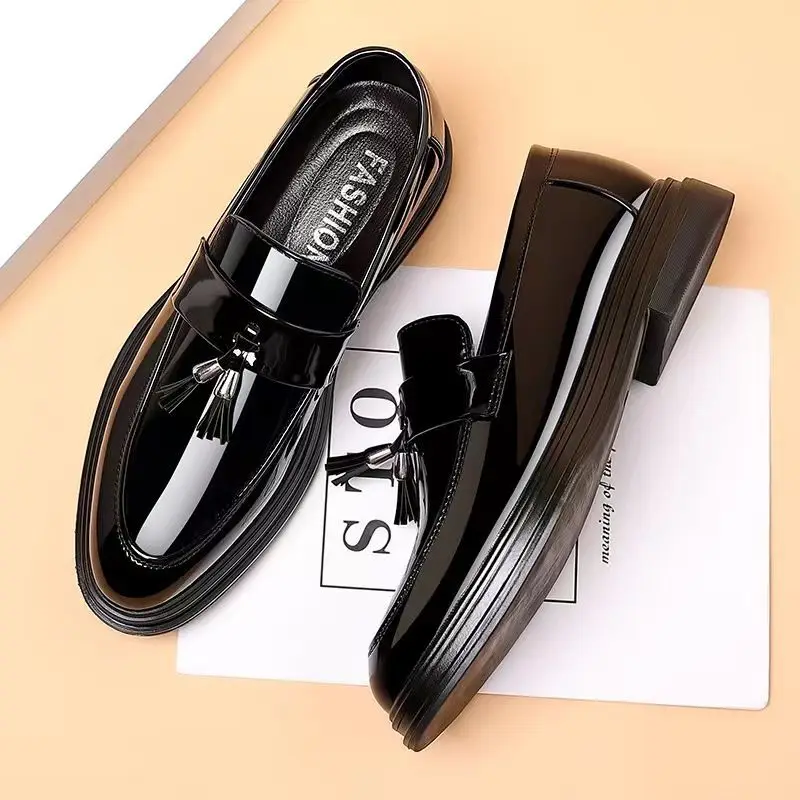 Sepatu sosial hitam pria, cair - Men'S Used Formal Wear ulasan dan harga