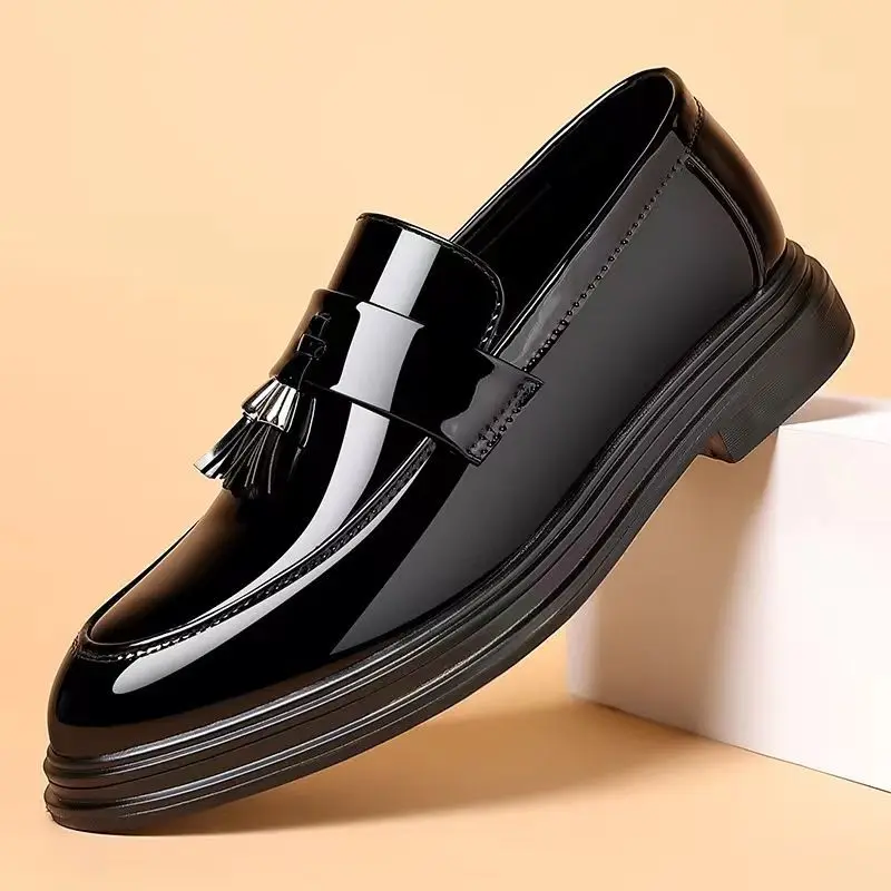Sepatu sosial hitam pria, cair - Men'S Used Formal Wear ulasan dan harga