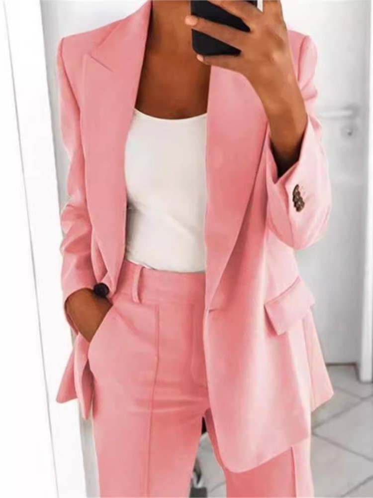 Jaket wol kerah kancing Slim F - Wool Suit Jacket ulasan dan harga