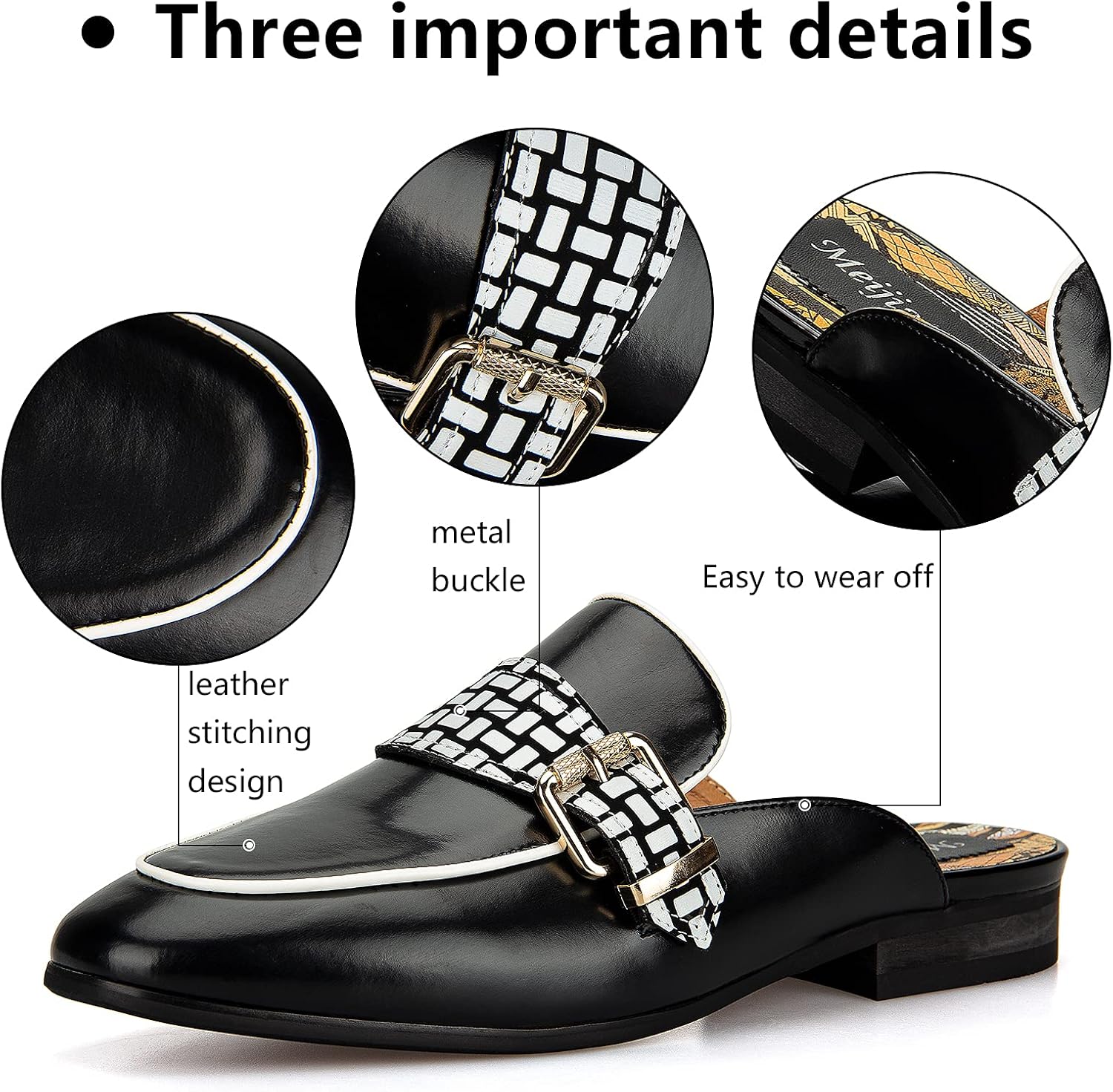 Meijiana Sandal Pria Slip-On L - Men'S Formal Wear Slippers ulasan dan harga