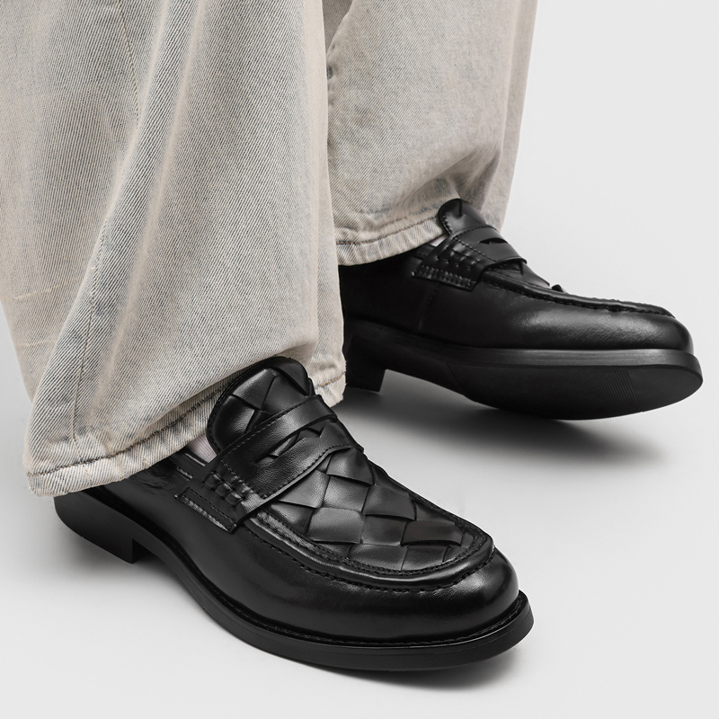 Sepatu Loafer Penny Rajutan Ta - Men Formal Wear Summer ulasan dan harga