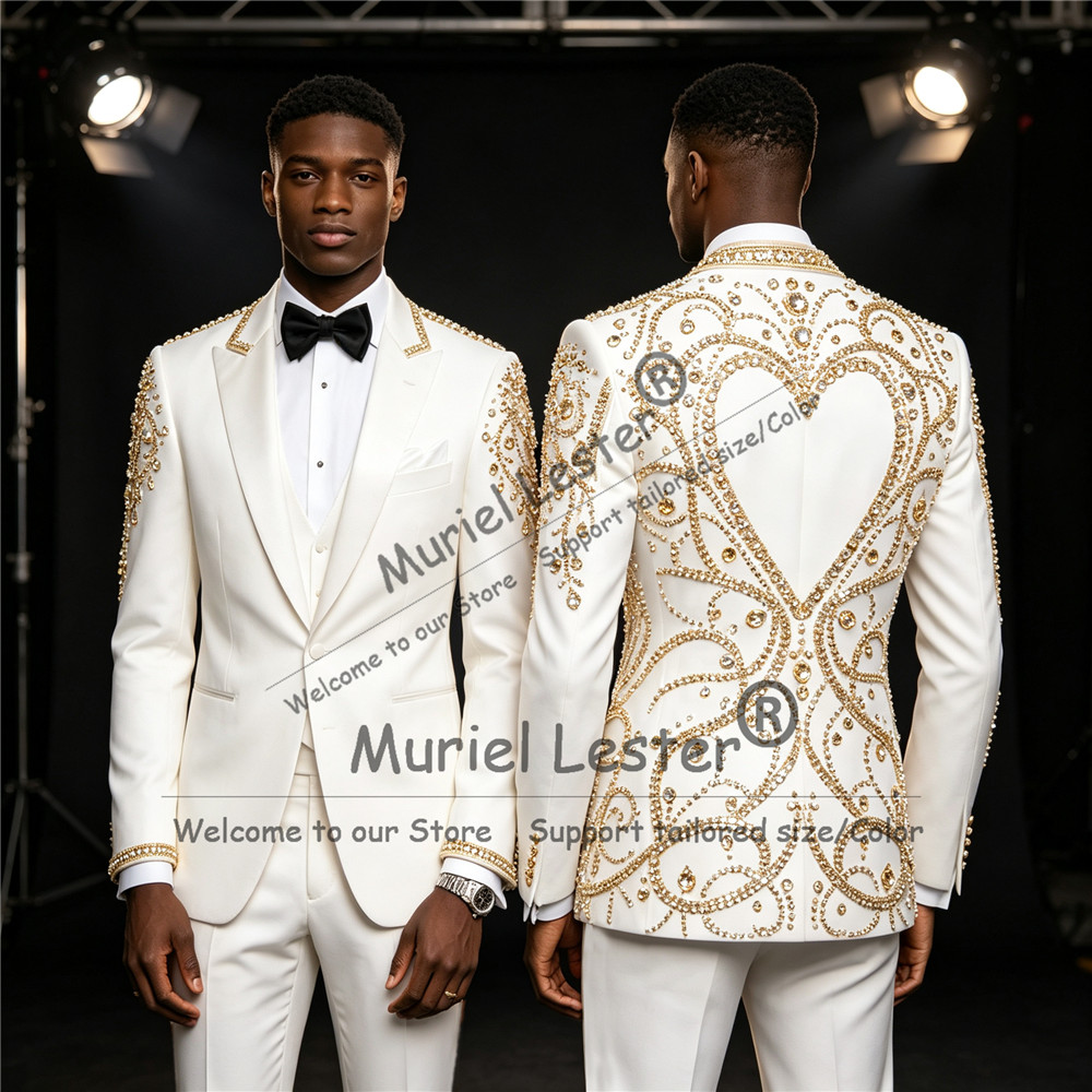 Setelan Jas Pria 3 Potong Berh - Formal Wear For Men In Wedding ulasan dan harga