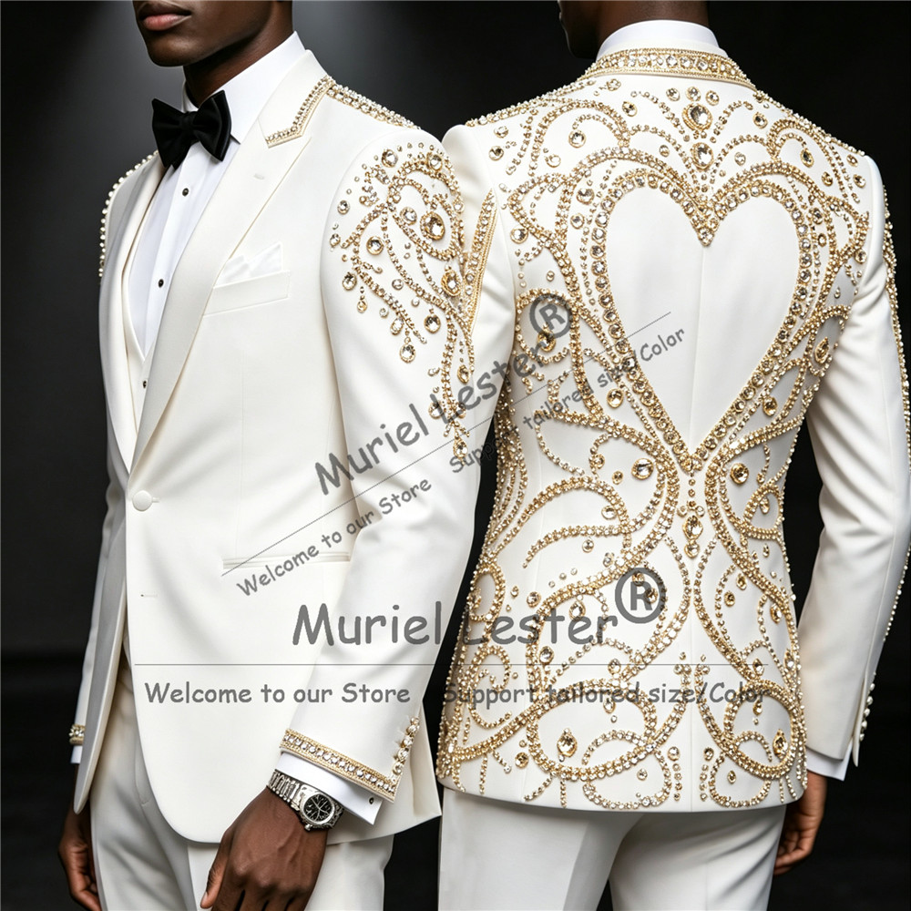 Setelan Jas Pria 3 Potong Berh - Formal Wear For Men In Wedding ulasan dan harga