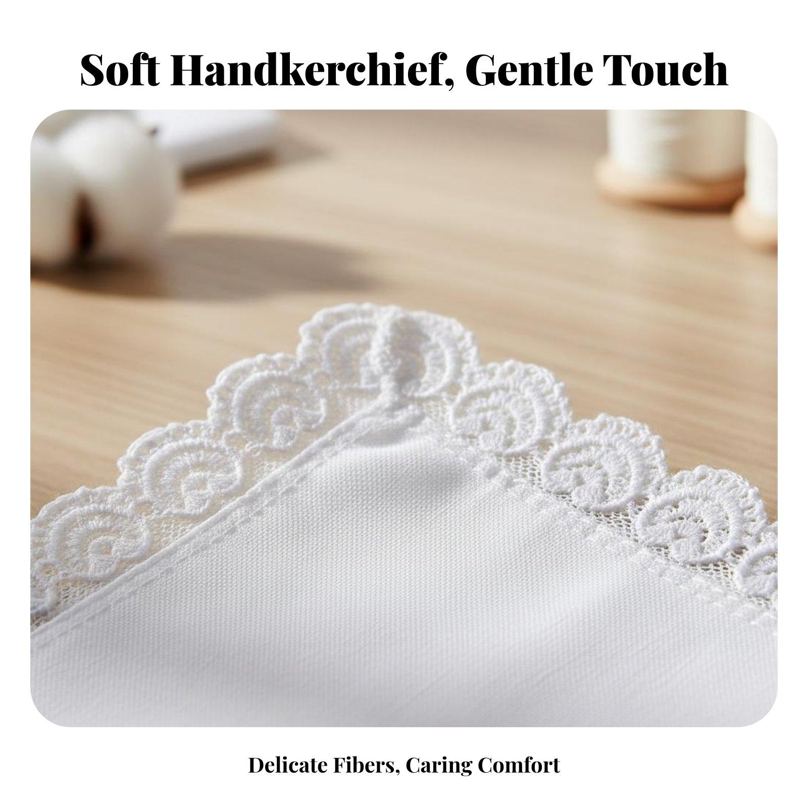 Sapu Tangan Katun Berenda untu - Monogrammed Handkerchief ulasan dan harga