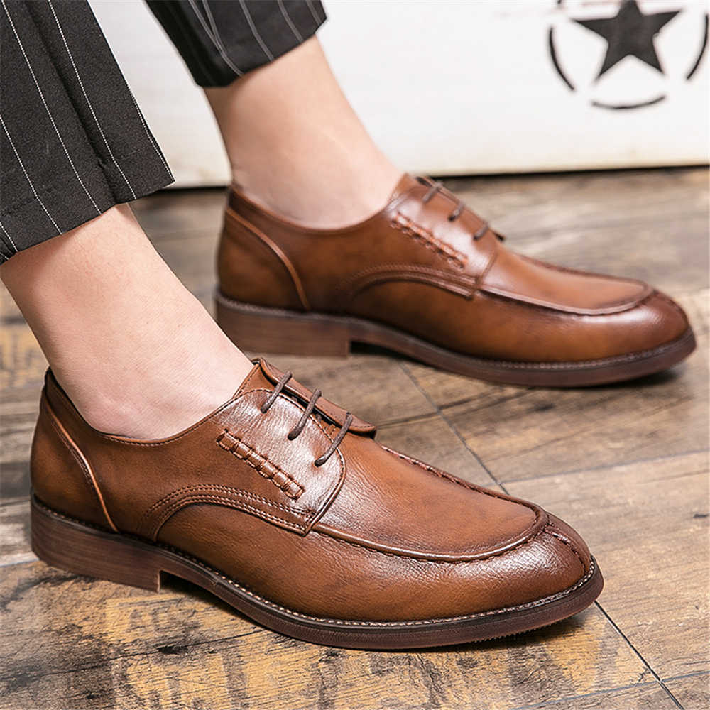 Sepatu Pria Ukuran Besar Anti- - Men Formal Wear Summer ulasan dan harga