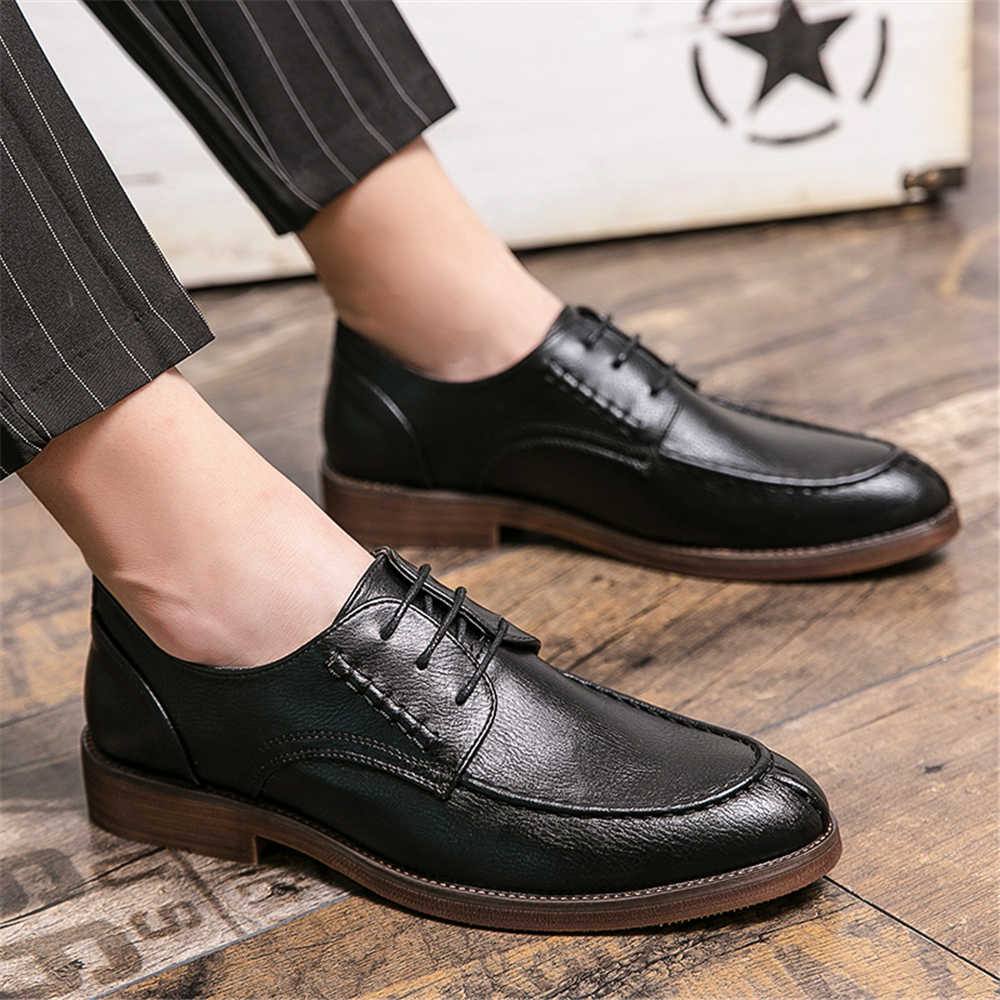 Sepatu Pria Ukuran Besar Anti- - Men Formal Wear Summer ulasan dan harga
