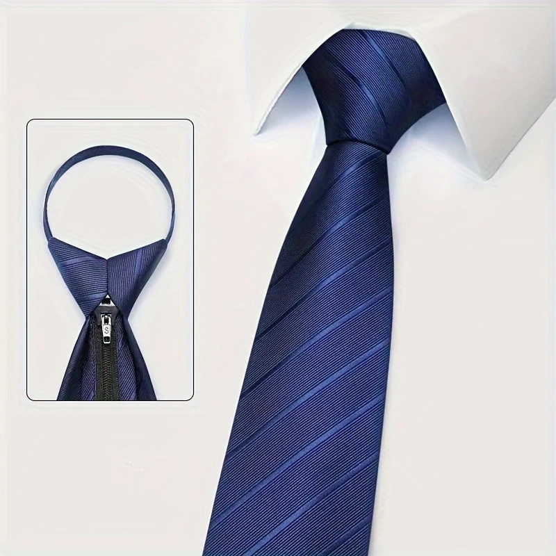 6 Buah Dasi Zip Tie Pria Lebar - Men'S Formal Wear Accessories ulasan dan harga