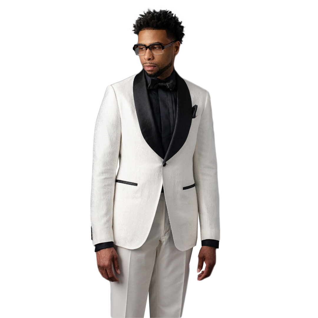 Setelan Jas Pria Jacquard 2 Po - Wool Suit Jacket ulasan dan harga