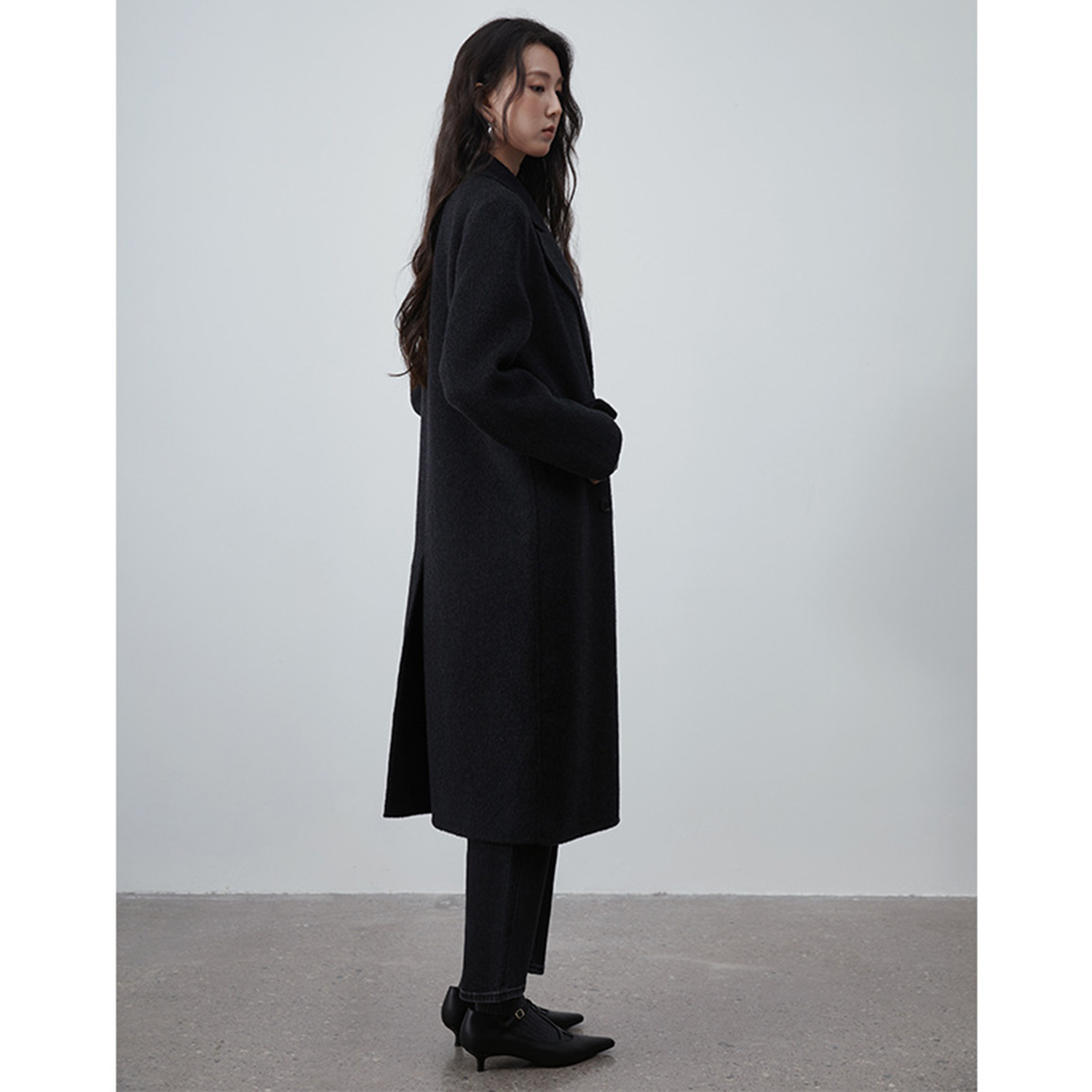 Jas Panjang Wanita Allingentle - Wool Suit Jacket ulasan dan harga