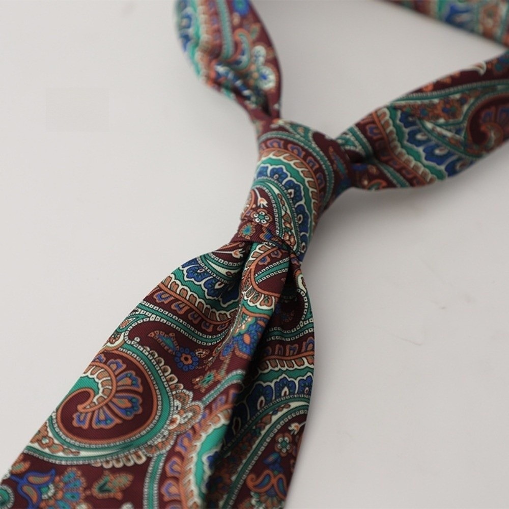 Dasi Paisley Elegan Baru Lebar - Men'S Formal Wear Accessories ulasan dan harga