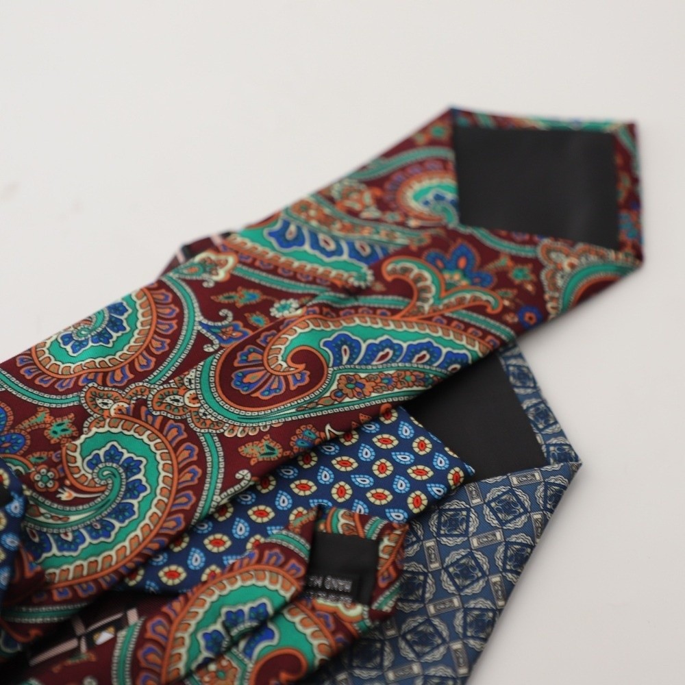 Dasi Paisley Elegan Baru Lebar - Men'S Formal Wear Accessories ulasan dan harga