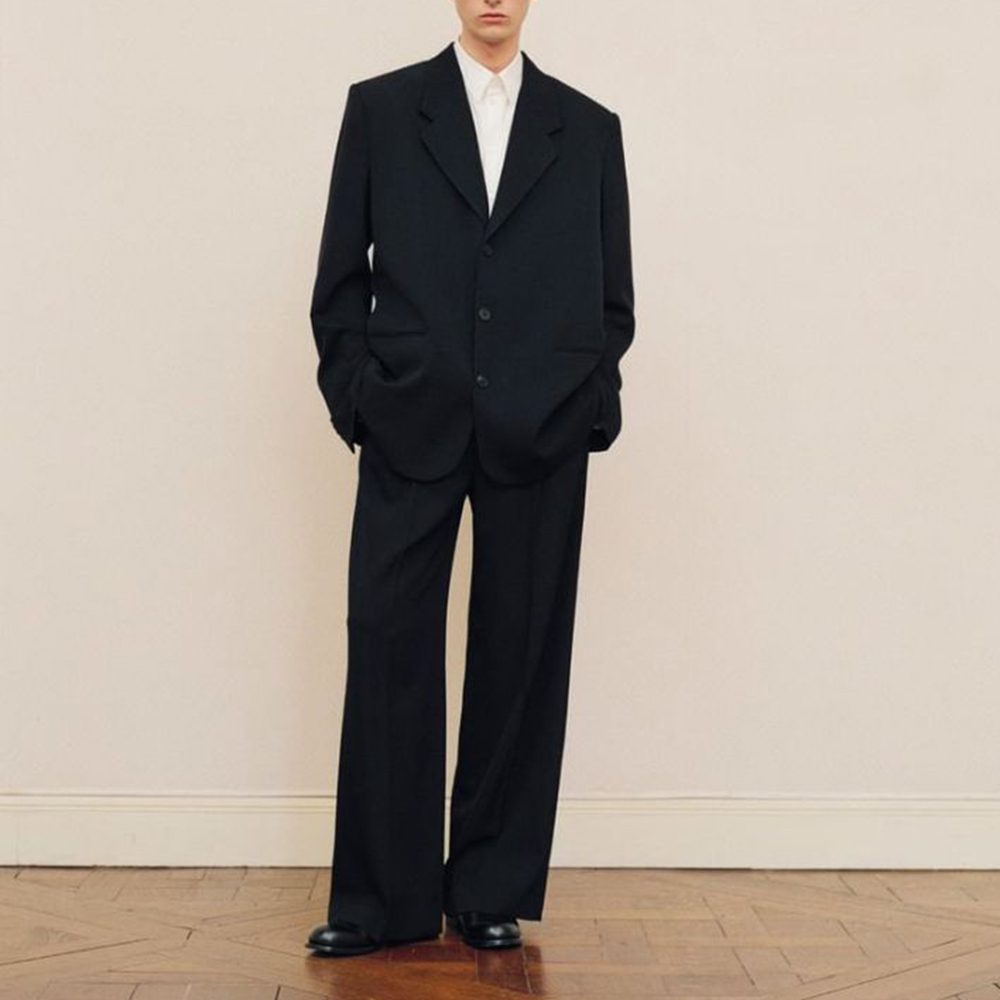 Setelan Jas Pria Hitam Oversiz - Formal Wear For Men In Wedding ulasan dan harga