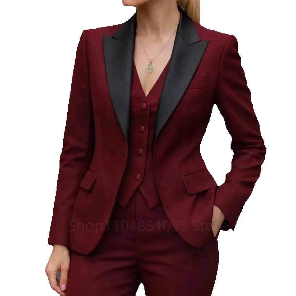 Setelan Blazer Wanita Berkuali - Wool Suit Jacket ulasan dan harga